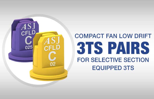 Non Air Induction nozzle pairs.
