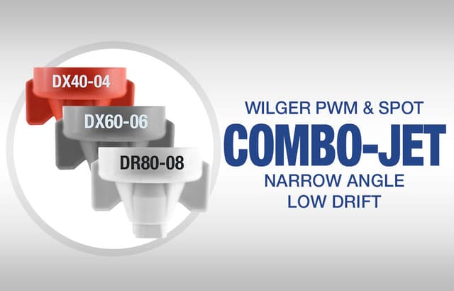 Wilger Combo Jet Nozzles.